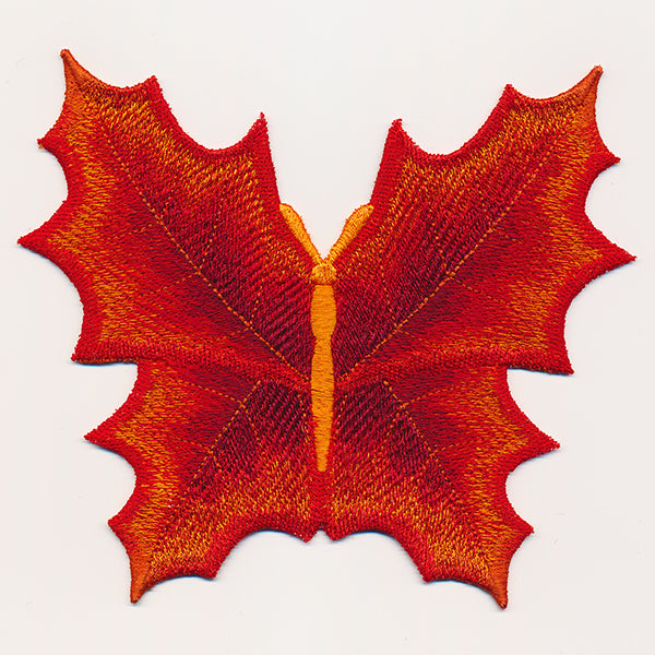 Autumn Maple Leaf Butterfly (In-the-Hoop)