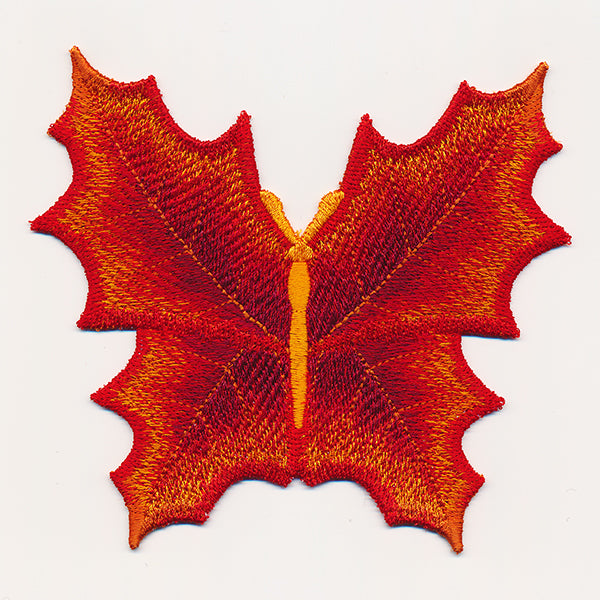 Autumn Maple Leaf Butterfly (In-the-Hoop)