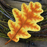 Autumn Oak Leaf (In-the-Hoop)