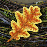 Autumn Oak Leaf (In-the-Hoop)