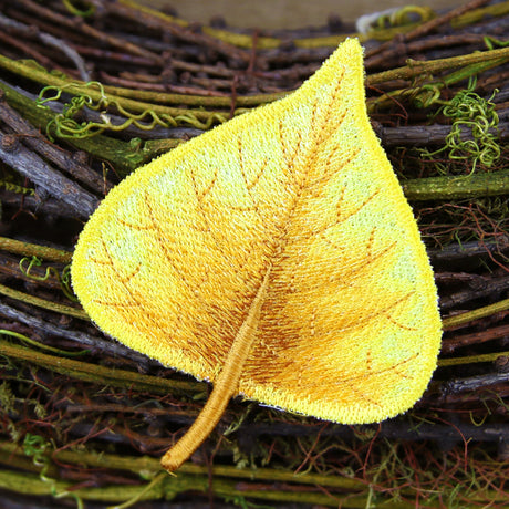 Autumn Poplar Leaf (In-the-Hoop)