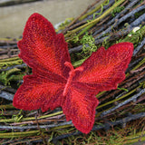 Autumn Hawthorn Leaf Butterfly (In-the-Hoop)