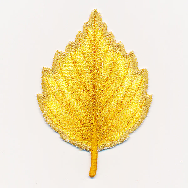 Autumn Birch Leaf (In-the-Hoop)