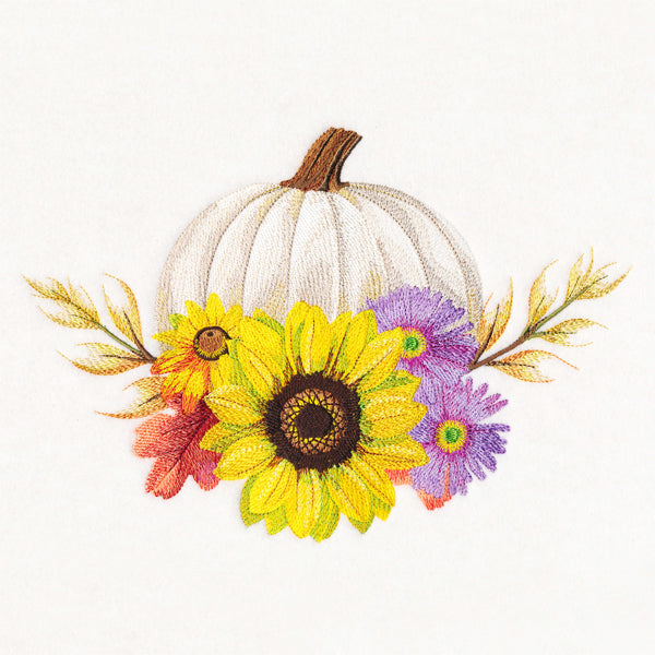 Pumpkin Bouquet in Watercolor