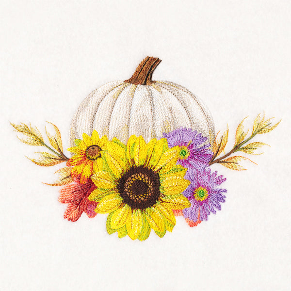 Pumpkin Bouquet in Watercolor