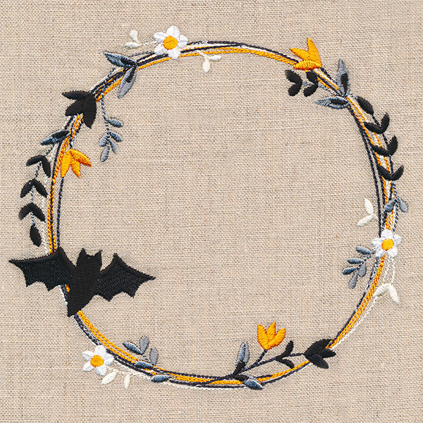 Batty & Beautiful Wildflower Wreath