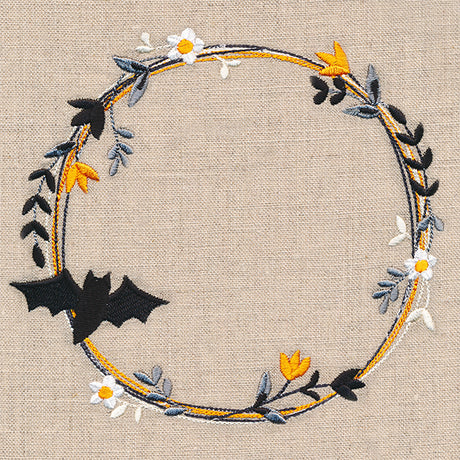 Batty & Beautiful Wildflower Wreath