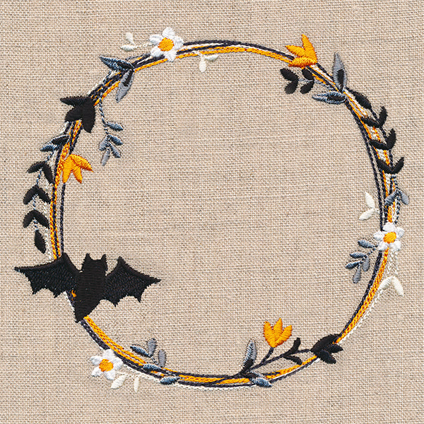 Batty & Beautiful Wildflower Wreath
