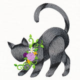 Spooky Chic Halloween Cat