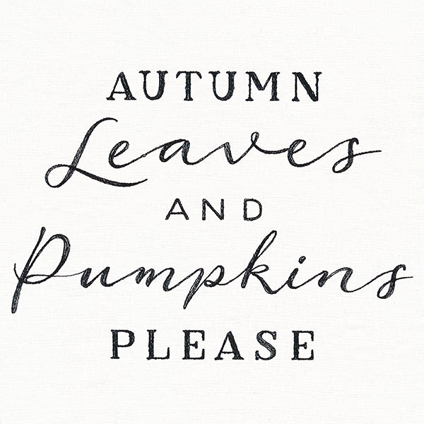 Autumn Leaves & Pumpkins Please