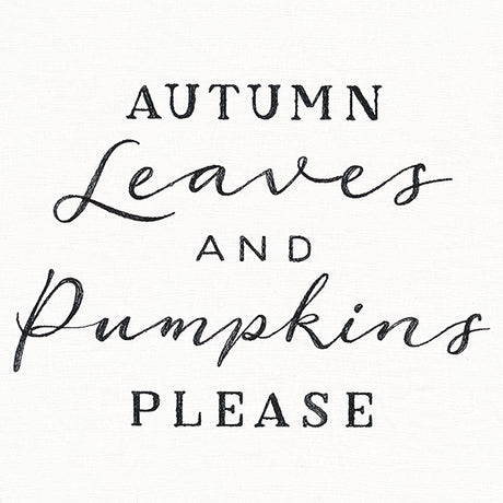 Autumn Leaves & Pumpkins Please