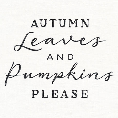 Autumn Leaves & Pumpkins Please