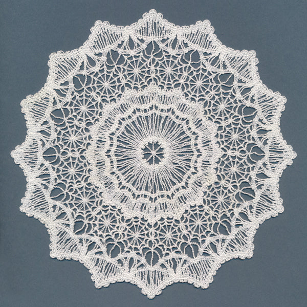 Intricate Web Doily (Battenburg Lace)