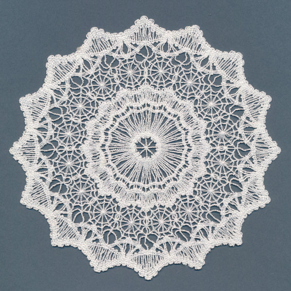 Intricate Web Doily (Battenburg Lace)