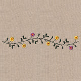 Delicate Autumn Wildflower Border