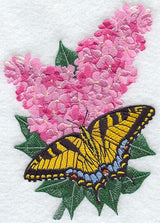 Tiger Swallowtail & Lilacs