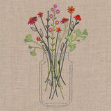 Delicate Autumn Mason Jar