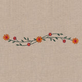 Whimsical Autumn Wildflower Border