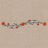 Whimsical Autumn Wildflower Border