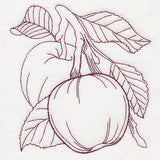 Autumn Bounty Quilting Square - Apples (Double Run)