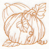 Autumn Bounty Quilting Square - Pumpkins (Double Run)
