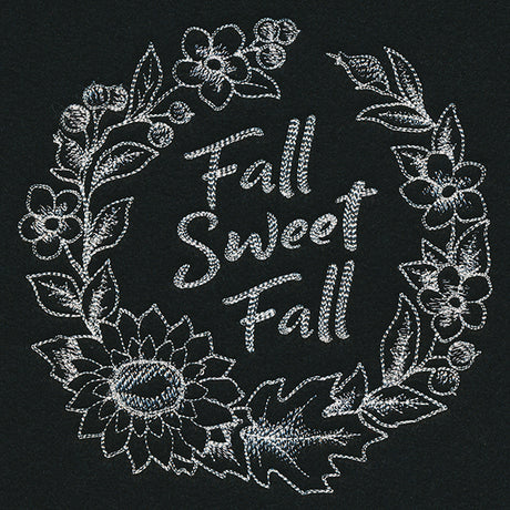 Autumn Wreath - Fall Sweet Fall