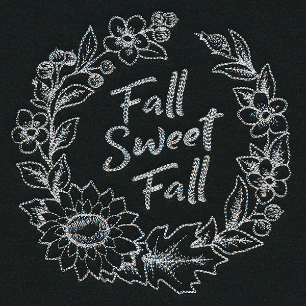 Autumn Wreath - Fall Sweet Fall