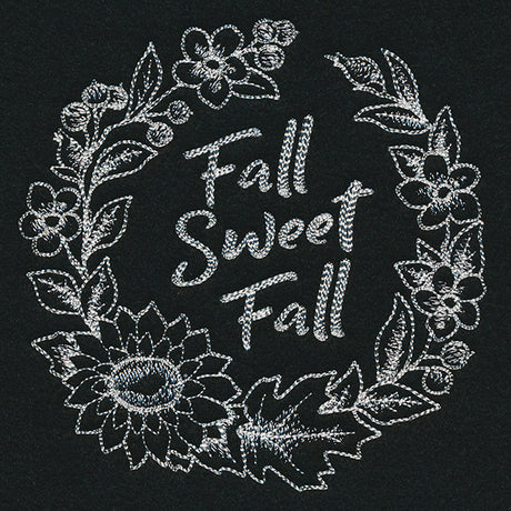 Autumn Wreath - Fall Sweet Fall