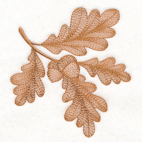 Magical Autumn Oak Leaves