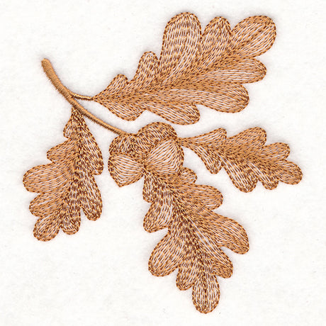 Magical Autumn Oak Leaves