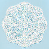 Delicate Autumn Doily (Battenburg)