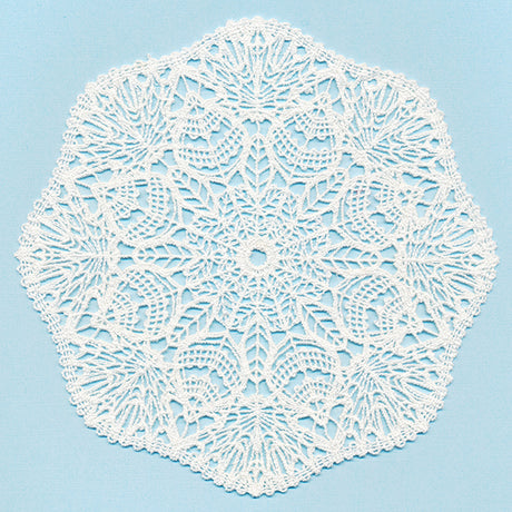 Delicate Autumn Doily (Battenburg)