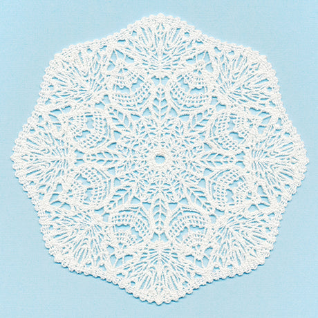 Delicate Autumn Doily (Battenburg)