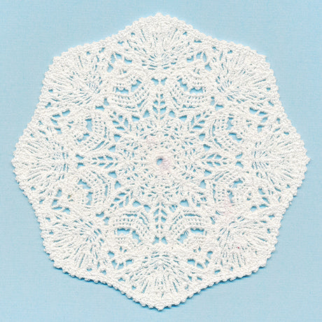 Delicate Autumn Doily (Battenburg)
