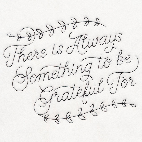 Something to Be Grateful For