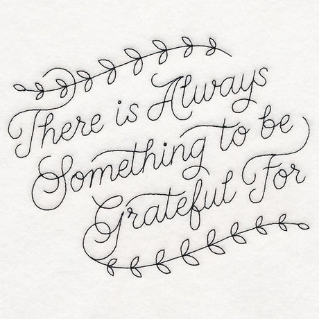 Something to Be Grateful For