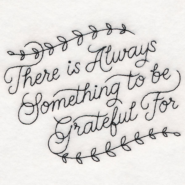 Something to Be Grateful For