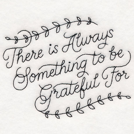 Something to Be Grateful For