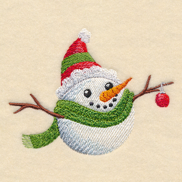 Roly-Poly Holiday Snowman
