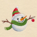 Roly-Poly Holiday Snowman