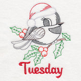 Christmas Chickadee - Tuesday (Vintage)