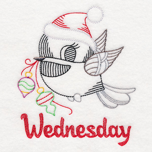 Christmas Chickadee - Wednesday (Vintage)