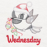 Christmas Chickadee - Wednesday (Vintage)
