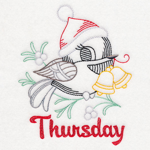 Christmas Chickadee - Thursday (Vintage)