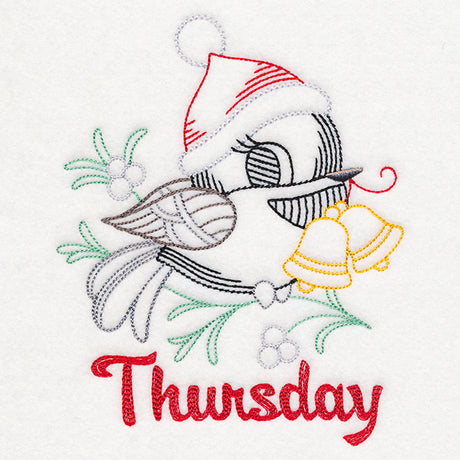Christmas Chickadee - Thursday (Vintage)