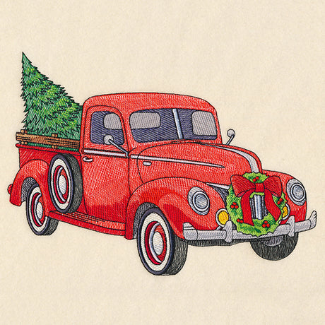 Retro Holiday Truck