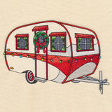 Retro Christmas Camper