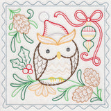 Charming Woodland Christmas - Owl (Vintage)