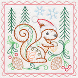 Charming Woodland Christmas - Squirrel (Vintage)