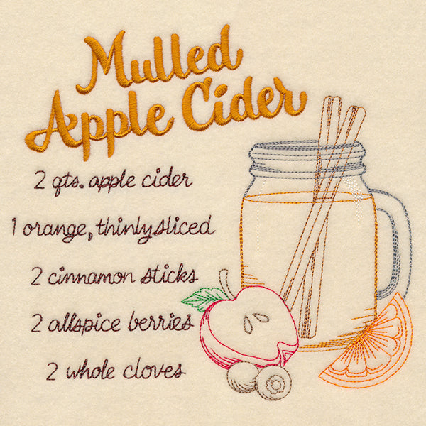 Mulled Apple Cider Recipe